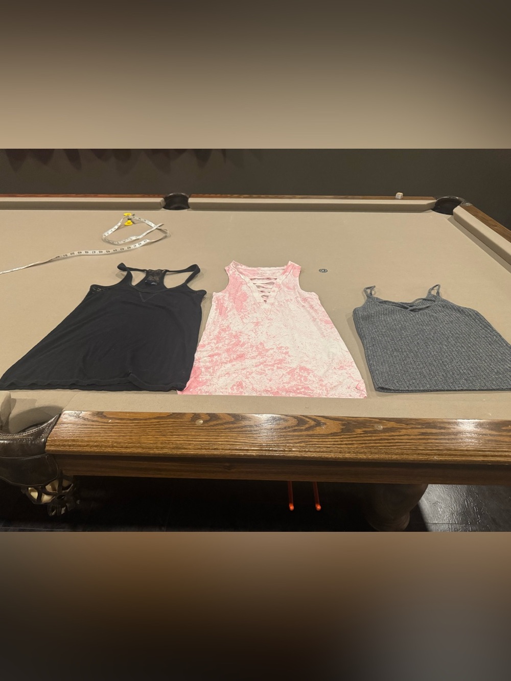 3 American Eagle tanks XS to M